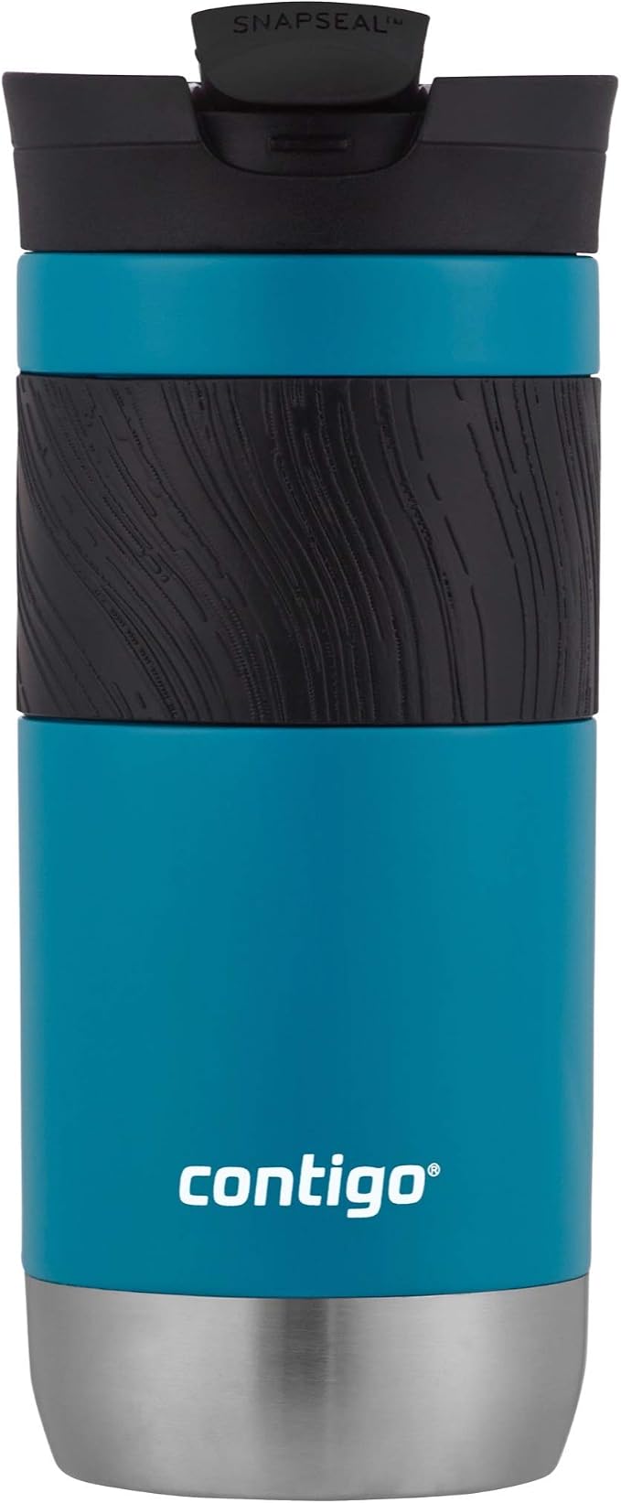 Contigo Byron 2.0 Stainless Steel Travel Mug with SNAPSEAL Lid 16oz. 2 Pack Sake/Juniper - Image 3