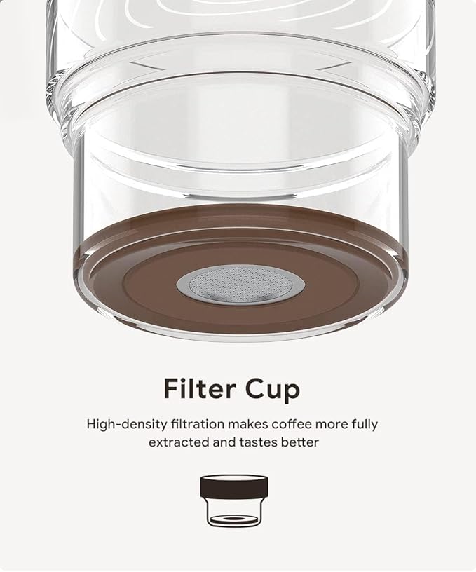 2-in-1 Cold Brew Dripper Cold Brew Coffee Maker,Ice Drip Coffee Maker 300ml - Coffee maker for cold brewed coffee and tea, coffee maker for cold extraction