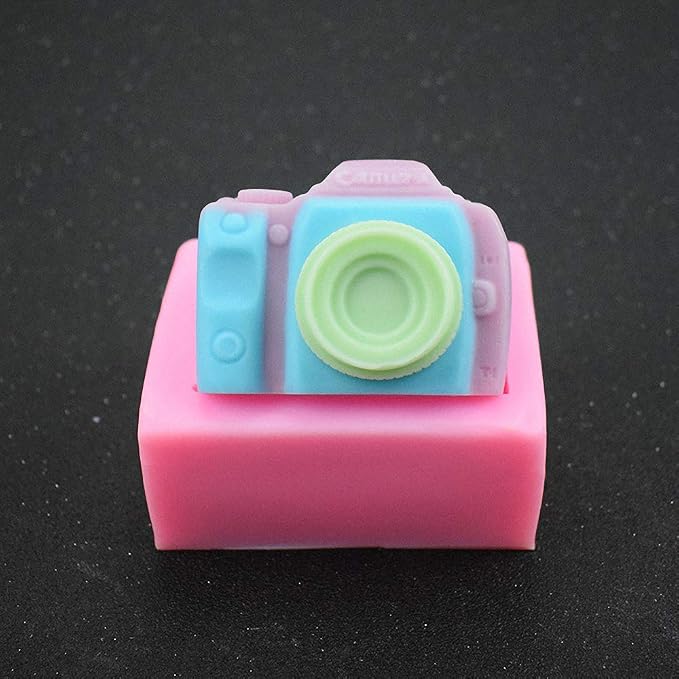 3D Camera Silicone Chocolate Candy Mold Cake Decorating Tools DIY Mini Soap Mold - Image 5
