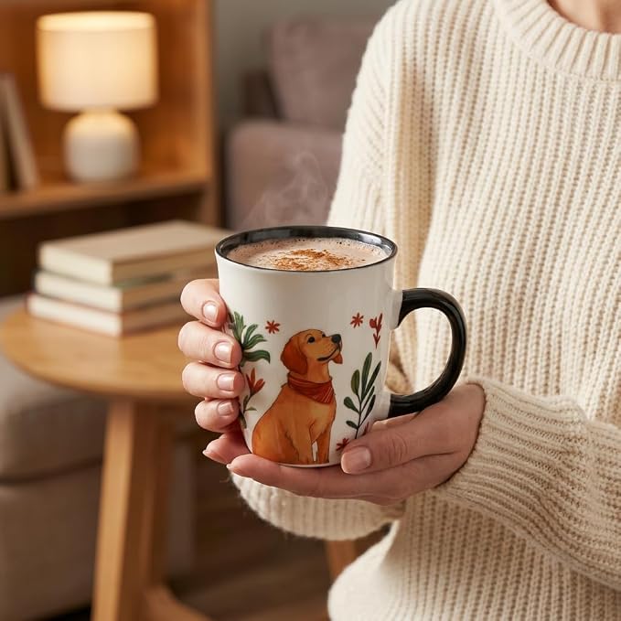Dog Mug - 16oz Heat Changing Coffee Mugs, Funny Ceramic Coffee Mug for Home, Gifts for Dog lovers Mother's Day & Christmas - Image 2