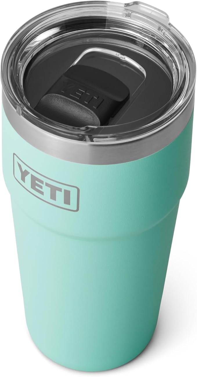 YETI Rambler 20 oz Stackable Tumbler, Stainless Steel, Vacuum Insulated with MagSlider Lid - Image 3
