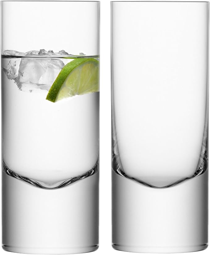 LSA BI07 Boris Highball 12.1 fl oz/H6.5in Clear x 2 - Image 5