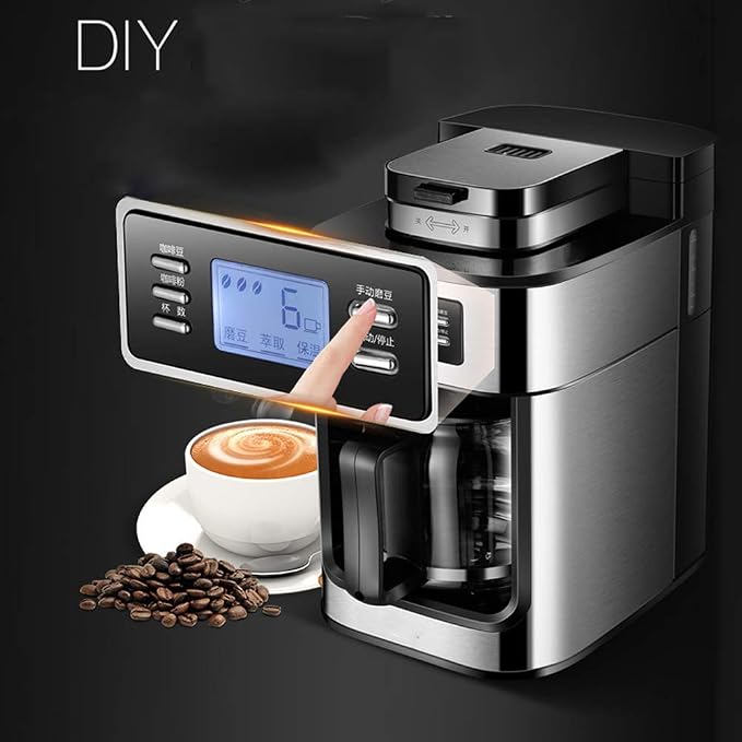 Full Automatic Drip Filter Coffee Maker and Tea Maker for Home and Office, Brew Fresh Coffee Easily with 12 Cup Capacity, Ideal for Daily Use - Image 3