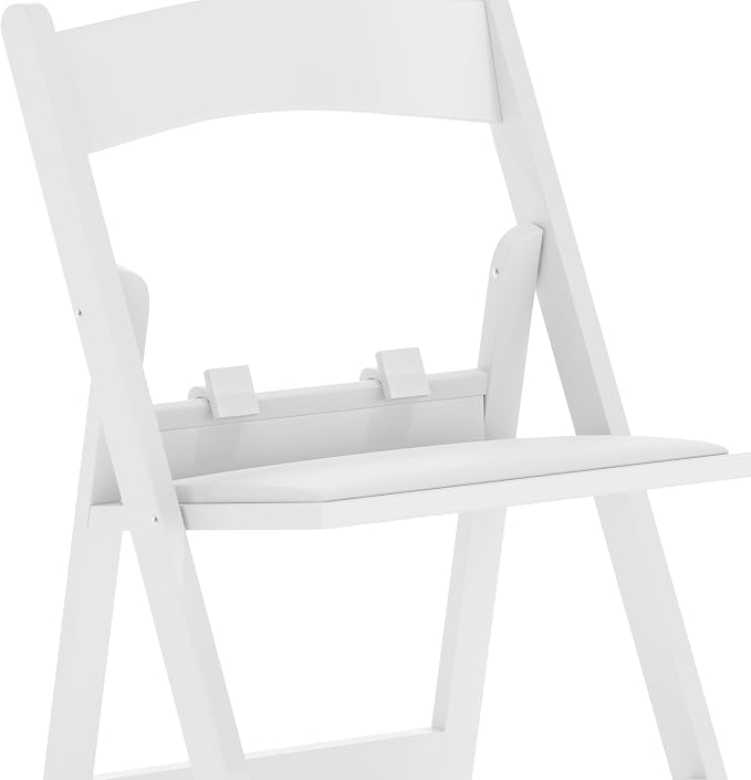 Flash Furniture Hercules Series Kids Padded Folding Chairs for Children, Children's Event Seats with 264-lb. Static Weight Capacity, Set of 10, White - Image 15