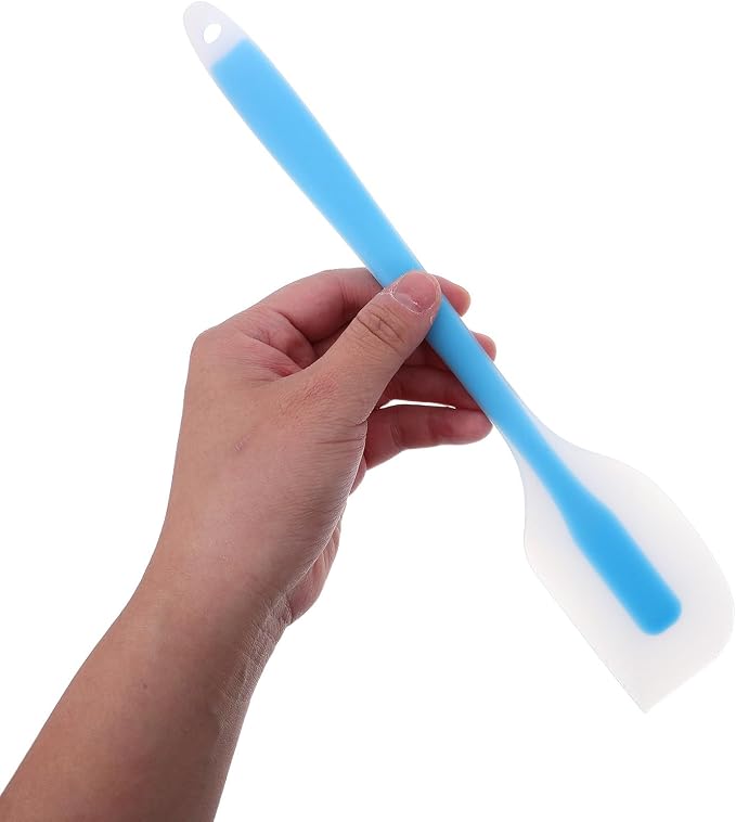 PRETYZOOM 20pcs Silicone Baking Spatula Heat Resistant Flexible Non-stick Scraper for Baking and Cake Preparation, Seamless Silicone Mixing Tool Prevents Residue for Home Cooks and Pastry - Image 3