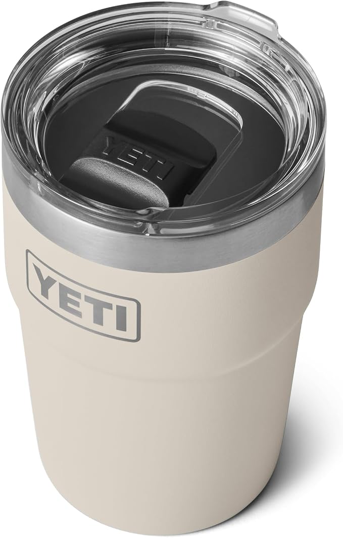 YETI Rambler 16 oz Stackable Tumbler, Vacuum Insulated, Stainless Steel with MagSlider Lid | Stackable - Image 3