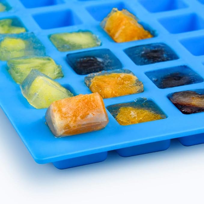 Square Silicone Candy Molds - Mini Silicone Molds for Hard Candy, Chocolate, Gummy, Caramel, Ganache, Ice Cubes (1) - Image 4