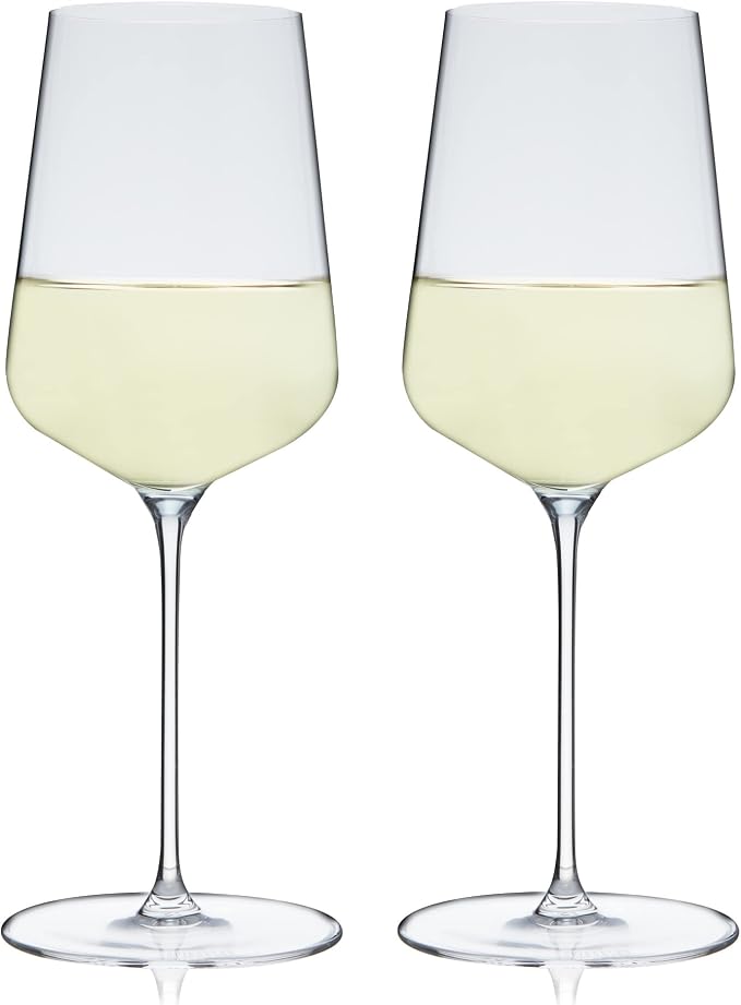 Spiegelau Definition Crystal White Wine Glasses, Sleek and Lightweight Design, Elegant Glassware for Wedding Gifts, Birthday Gifts, Home Bar, Hosting Essentials, 15.2 oz, Set of 2 - Image 6