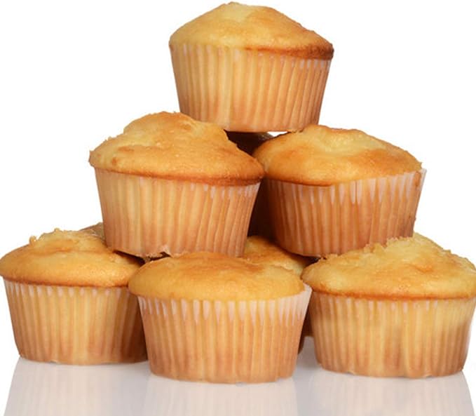 Caperci Standard Natural Cupcake Liners 500 Count, No Smell, Grease-Proof Paper Muffin Liners, Food-grade Baking Cups for Cupcakes, Muffins, Nuts - Image 3