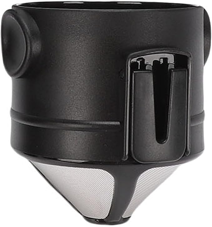 Keenso Electric Coffee Maker with Mill Portable Rechargeable 350ML Coffee Machine for Camping Office Travel (Black) - Image 7