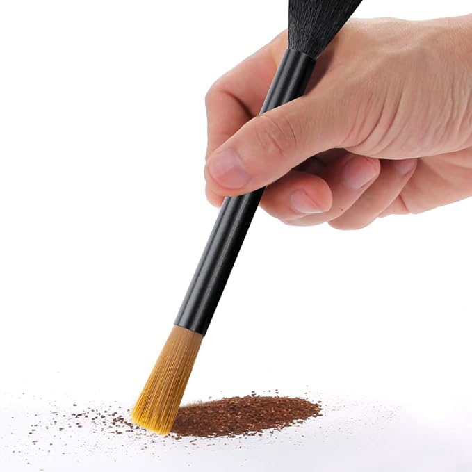 Coffee Grinder Cleaning Brush Dusting Espresso Brush Accessories Cleaner Barista Brush Machine Cleaning Brush Cleaning Tool for Bean Grain Coffee Tool Barista Home Kitchen - Image 6