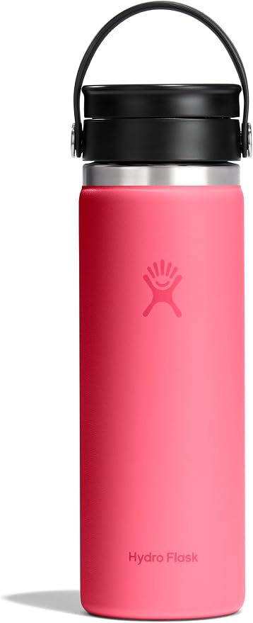 Hydro Flask Flex Sip Coffee Tumbler – Insulated Stainless Steel, Non Spill, Leak Proof Travel Cup 20 Oz Popstar Pink by Unknown