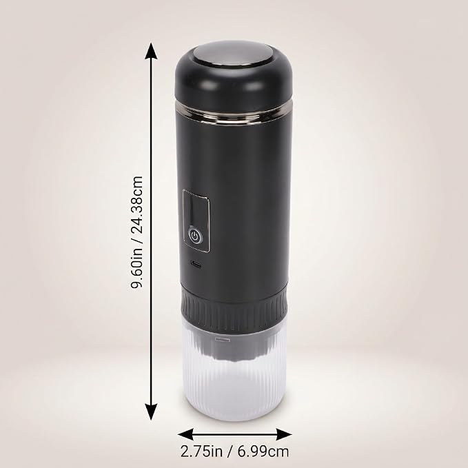 POCREATION Cordless Coffee Maker with 7800mAh Battery Pump Pressure | Portable Pocket Sized Coffee Machine for Travel Office Home - Image 4