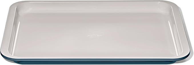 OXO Good Grips Non-Stick Pro Ceramic Coated Metal Bakeware Half Sheet Pan – Storm Blue by Unknown