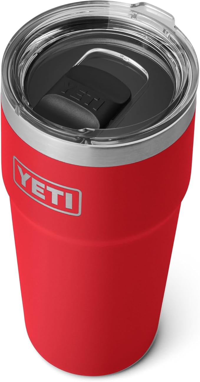 YETI Rambler 20 oz Stackable Tumbler, Stainless Steel, Vacuum Insulated with MagSlider Lid - Image 3