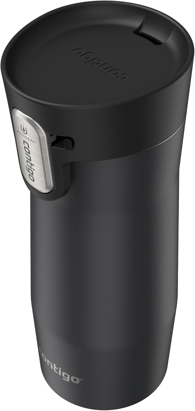 Contigo West Loop 3.0 Stainless Steel Insulated Travel Mug, Leak Proof with AutoSeal Lid, 16oz, Matte Black - Image 3