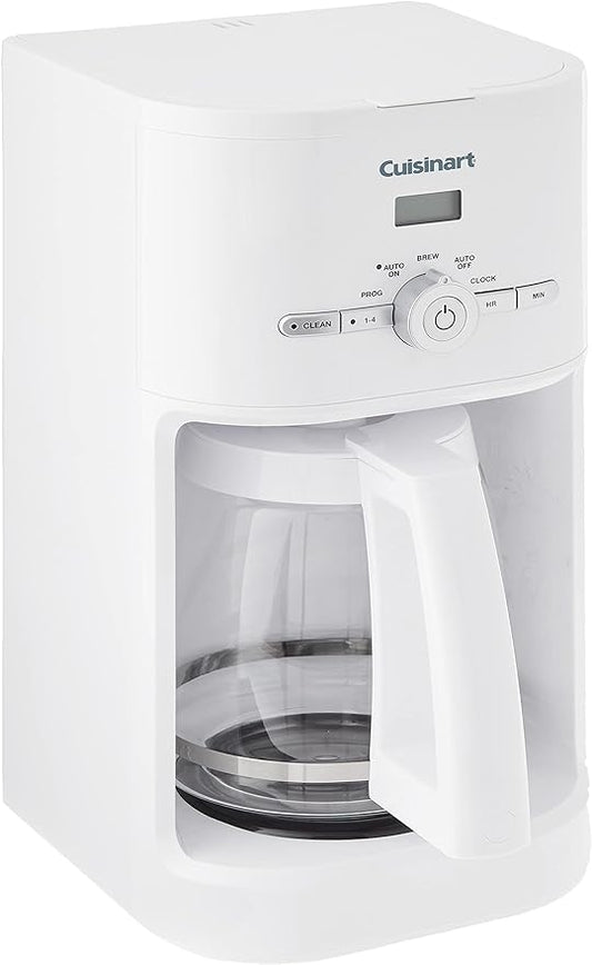 Cuisinart 12-Cup Classic Programmable Coffeemaker, White, 12-Cup, Programmable, DCC-1120NAS by Cuisinart
