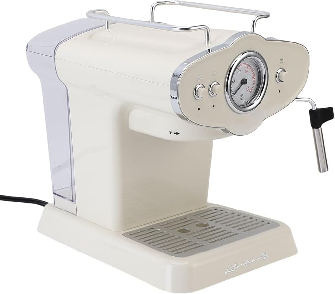 Sonew 15 Bar SemiAutomatic Coffee Machine with Stainless Steel Steam Wand for Cappuccino Latte – Professional Milk Frother & Large .8L – Home/Office Use (US Plug) - Image 5