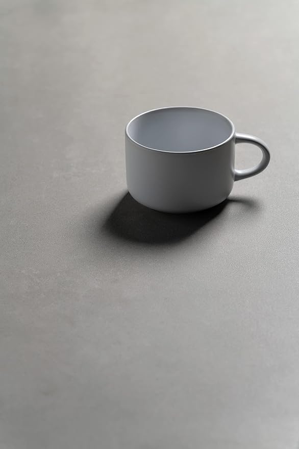 10 Strawberry Street Wazee Matte Oversized Mugs, 6 Count (Pack of 2), WHITE - Image 5