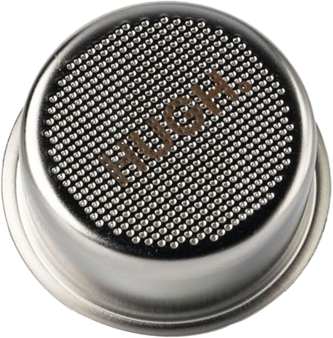 HUGH, by IMS 51 mm Precision Filter Basket Competition Series Coffee Filter Basket Stainless Steel Portafilter Basket, 18 grams 26m (Stainless Steel - Nano Coating)