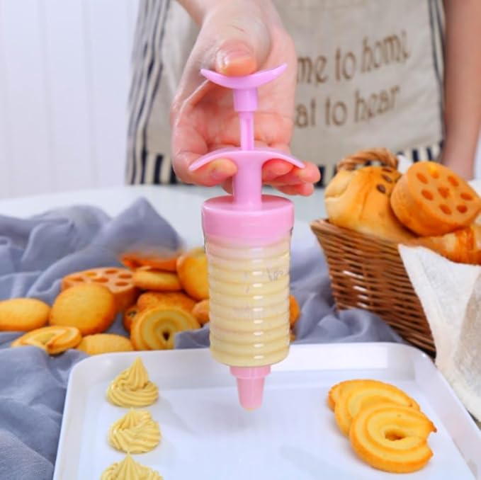 Cake Decorating Gun, Cupcake Icing Piping Kit, Cupcake Injector/Decorating Icing Set, Cake Decorating Kit with 8 Piping Tips