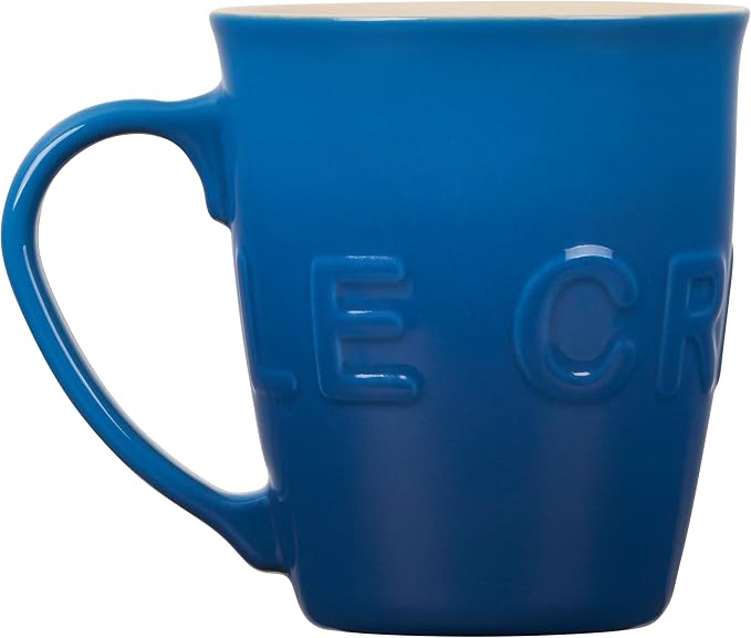Le Creuset Stoneware Extra-Large Logo Coffee Mug, 20oz., Marseille - Image 4