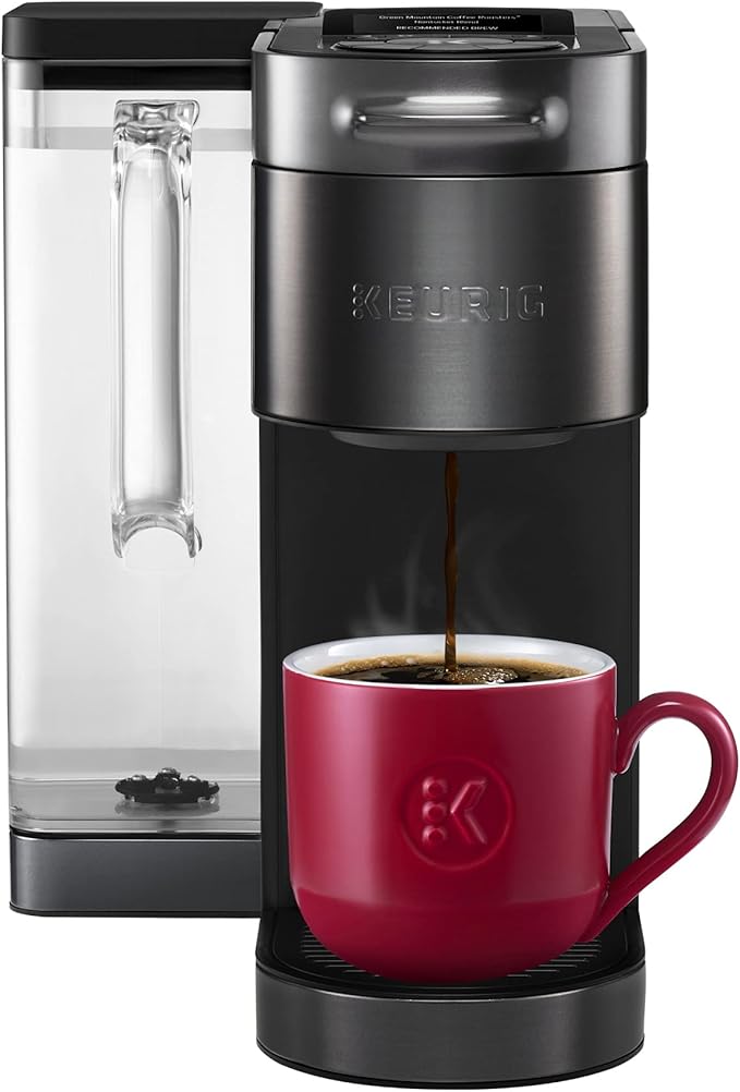 Keurig K-Supreme Plus SMART Coffee Maker, Single Serve K-Cup Pod Coffee Brewer, BREWID and MultiStream Technology, 78 Oz, Black | BREWID, MultiStream Technology, 78 Oz by Keurig