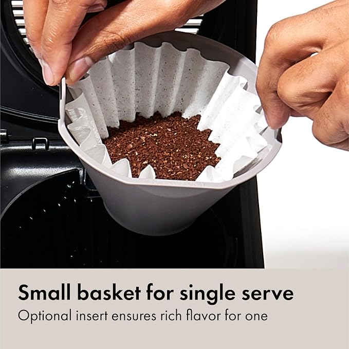 OXO Brew 8-Cup Coffee Maker - Single-Serve, Thermal Carafe, Stainless Steel | SCA Certified Home Brewer, Precise Temperature Control, Rainmaker Shower Head, Brew any amount of coffee from 10 oz to 40 oz - Image 5