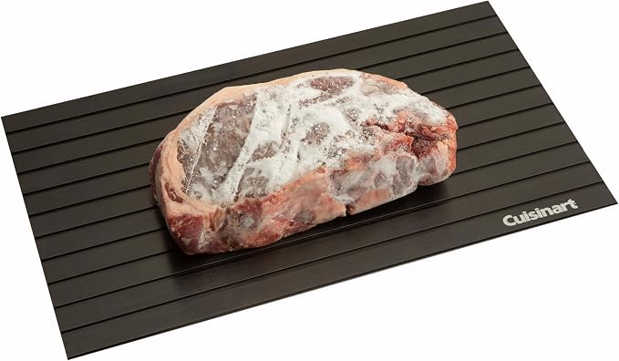 Cuisinart Defrosting Tray for Frozen Meat, Advanced Conductive Aluminum | CDT-010P, meat defroster plate rapidly thaws meat and preserves flavors with a non-stick, easy-to-clean surface - Image 8