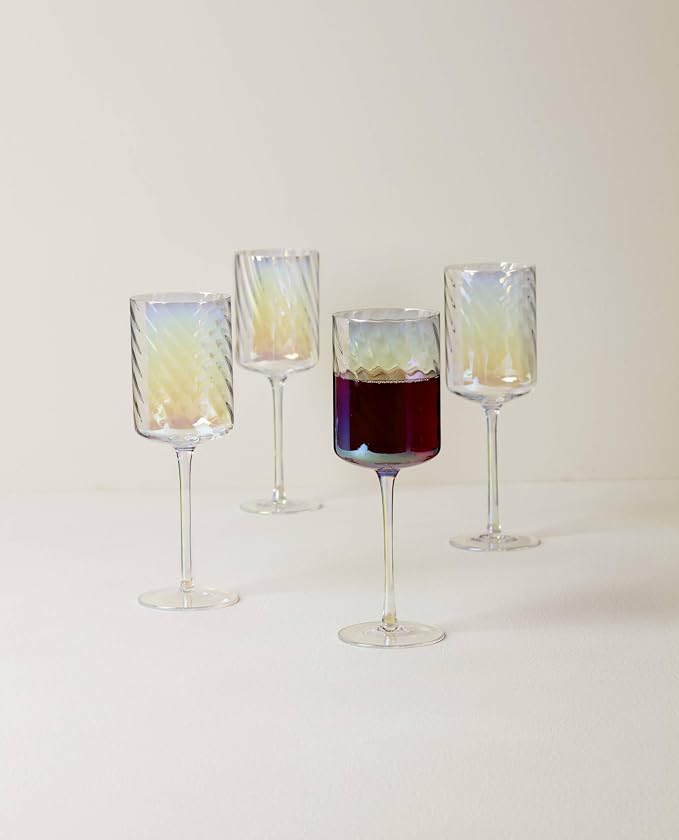 Lenox 897499 Tuscany Classics Iridescent Set of 4 Glasses - Red Wine - Image 3