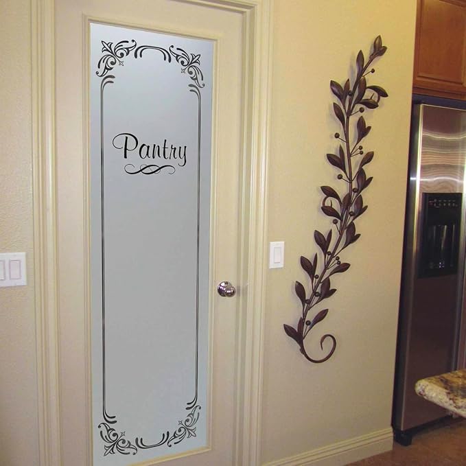 AG Pantry Room Door Sign Sticker Pantry Room Decal Art Quote Decor for Home Kitchen Restaurant Coffee Shop Store Office 8.5x4.3 Inch - Image 2