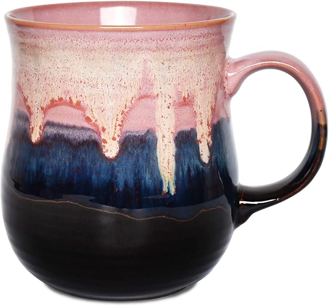 Bosmarlin Large Ceramic Coffee Mug, Big Tea Cup for Office and Home, 21 Oz, Dishwasher and Microwave Safe, 1 PCS by Bosmarlin