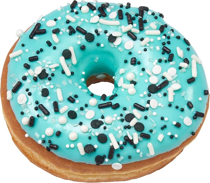 DecoPac Graduation Fusion Mix Candy Sprinkles, 26oz, Fancy Sprinkles in Handheld Container, Edible Black And White Sprinkles For Celebration Cakes, Cupcakes, Cookies and Donuts - Image 9