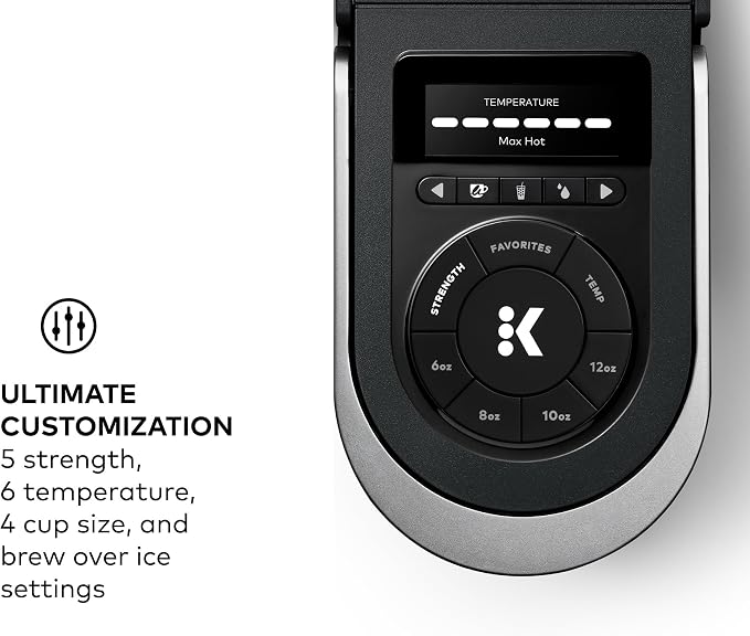 Keurig K-Supreme SMART Coffee Maker (Black) | MultiStream Technology, Brews 6-12oz Cup Sizes - Image 3