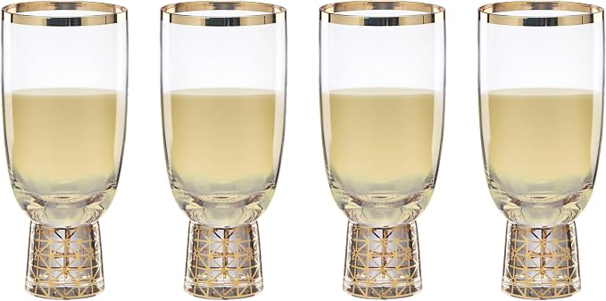 Lenox 897409 Tuscany Classics Gold Frost All-Purpose Glasses, Set of 4 - Image 4