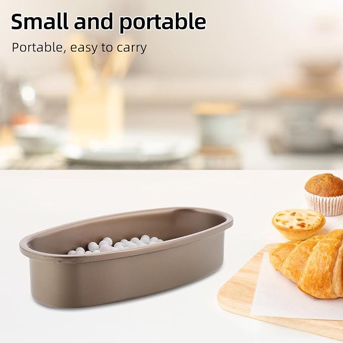 Natural Ceramic Baking Weights for Bread and Tarts, High Temperature Stone with Moisture Absorption for Oven Use, Reusable Pie Baking Accessories with Convenient Cloth Bag, 500g - Image 8