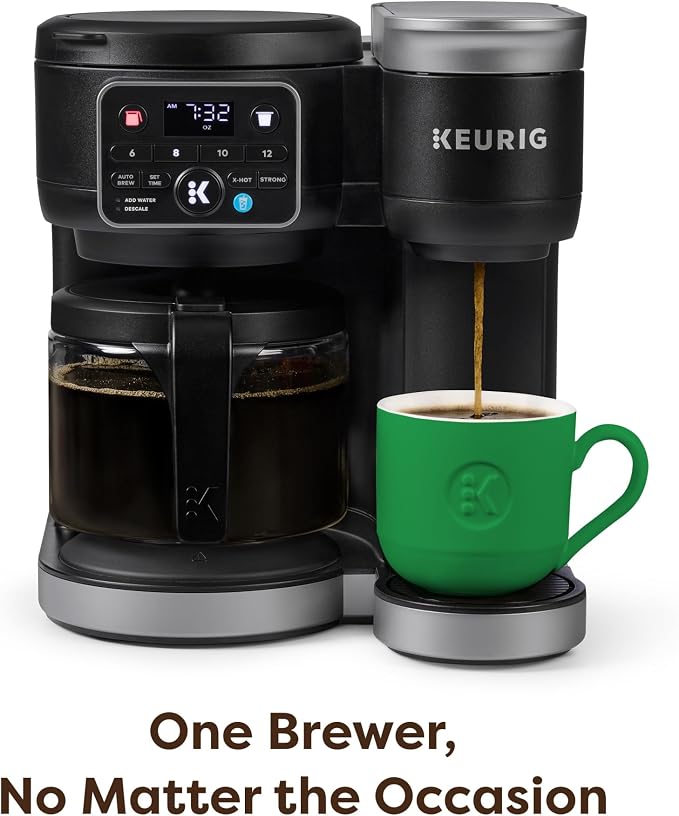 Keurig K-Duo Hot & Iced Single Serve & Carafe Coffee Maker, MultiStream Technology, 72oz Reservoir (Gen 2) | MultiStream Technology, Reservoir (Gen 2) - Image 9