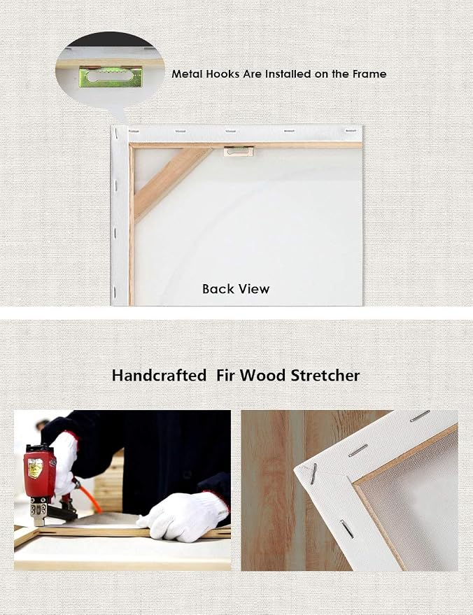 Pinetree Art Rustic Bathroom Sign Decor Farmhouse Bathroom Decoration Accessories, Bathroom Door Decor, Wrapped Canvas Prints (6 x 17 inch) - Image 5