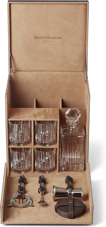 Reed And Barton Soho Clear Crystal, Gifting Bar Set by ReedBarton