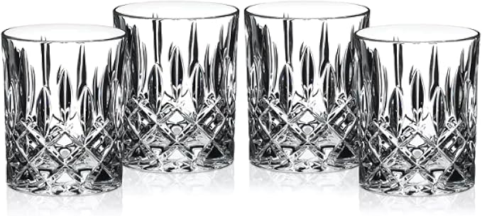 Riedel Spey Double Old Fashioned Whisky Glasses Set of 4 – Premium Crystal Tumblers for Scotch, Bourbon, Cocktails & Whiskey – Elegant Barware Gift by Unknown