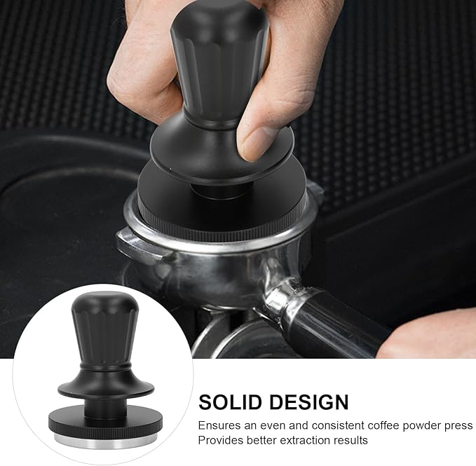 Coffee Tamper,Espresso Coffee Kitchen Tool,Expresso machine accessories,Aluminum Alloy Professional Constant Pressure Coffee Tamping Tool for Home Cafe