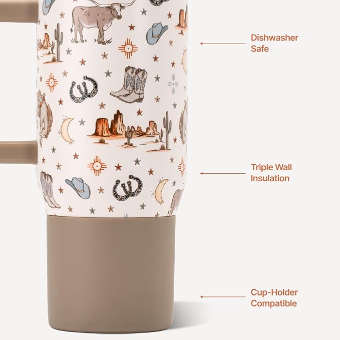 HydroJug Coffee Traveler 20oz Ceramic-Lined Mug with Handle, Mesa - Image 4