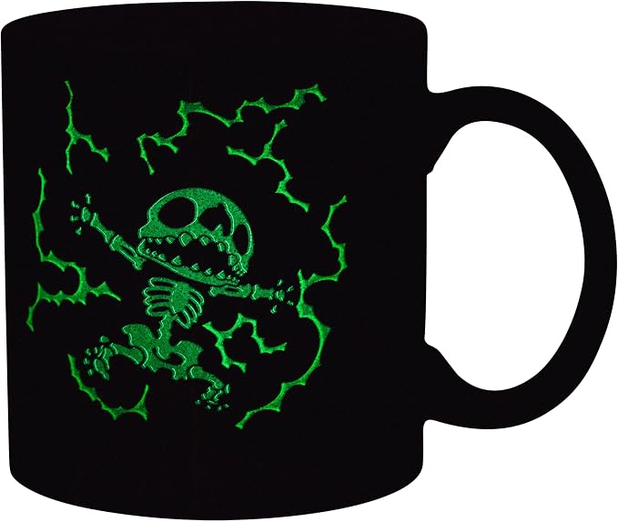 Silver Buffalo Disney Lilo and Stitch Lightning Bolts, Ceramic Mug, 20oz | Shocking Glow in the Dark Feature, 0.59 Liters - Image 2