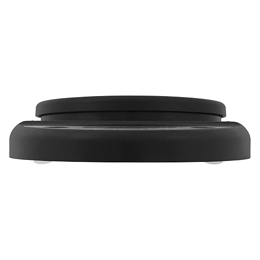 Escali Primo NSF Listed Digital Scale, 11 lb/5 kg, Black (SCDGP11BK)