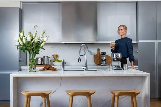 Breville BES500BSS Bambino Plus Espresso Machine, Brushed Stainless Steel | Make café-quality espresso, lattes and cappuccinos at home with this compact, semi-automatic coffee maker for home baristas - Image 9