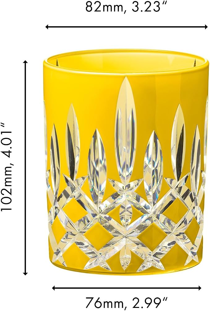 RIEDEL Laudon Tumbler, Yellow Crystal Glass, Single Pack, Machine Made - Image 3