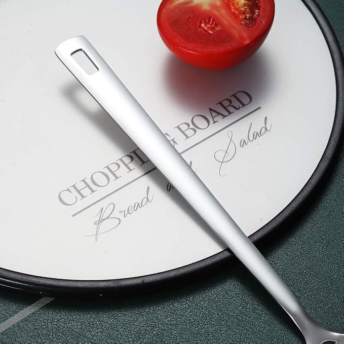 Stainless Steel Ladle, Berglander Soup Ladle, Cooking Ladle, Kitchen Ladle, Metal Soup Spoon For Cooking Non-Stick And Heat Resistant, Dishwasher Safe, Easy to Clean - Image 5