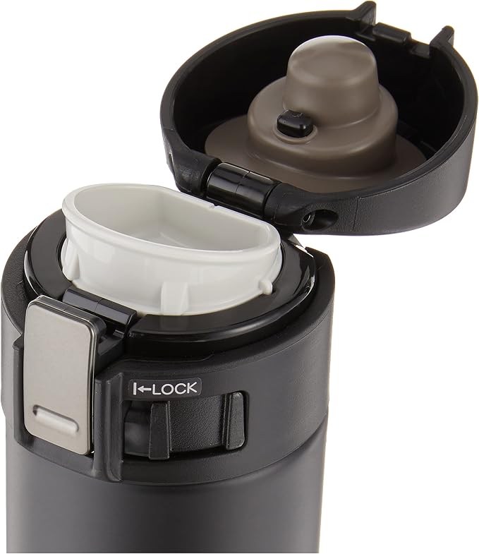 Zojirushi 0.36-Liter Stainless Steel Travel Mug, 12-Ounce, Black - Image 2