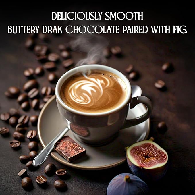 Dolce Whole Bean Coffee, Medium Dark Roast Coffee Beans, Sweet Flavor with Buttery Dark Chocolate & Fig, 35.2 oz (2.2lb) Coffee Bean Bag, Freshly Roasted in Brooklyn, Kosher Certified