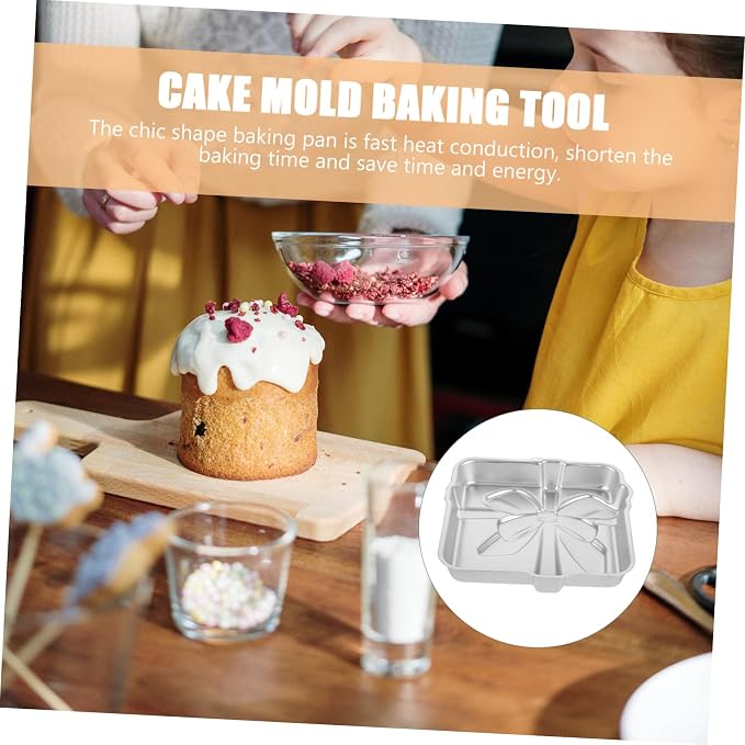 STOBAZA Box Shape Cake Baking Pan Aluminum Alloy Mold Reusable for Cakes Pies Bread to Store Bakery Tools Kitchen Accessories - Image 8